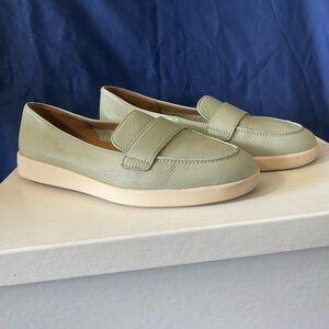 Naturalizer Sage Green Loafers